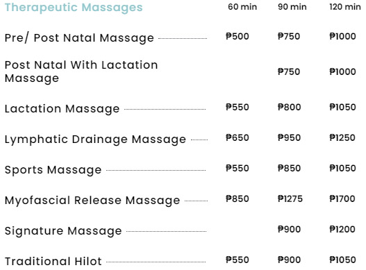 Therapeutic Home Service Massages - Healer's Touch Manila