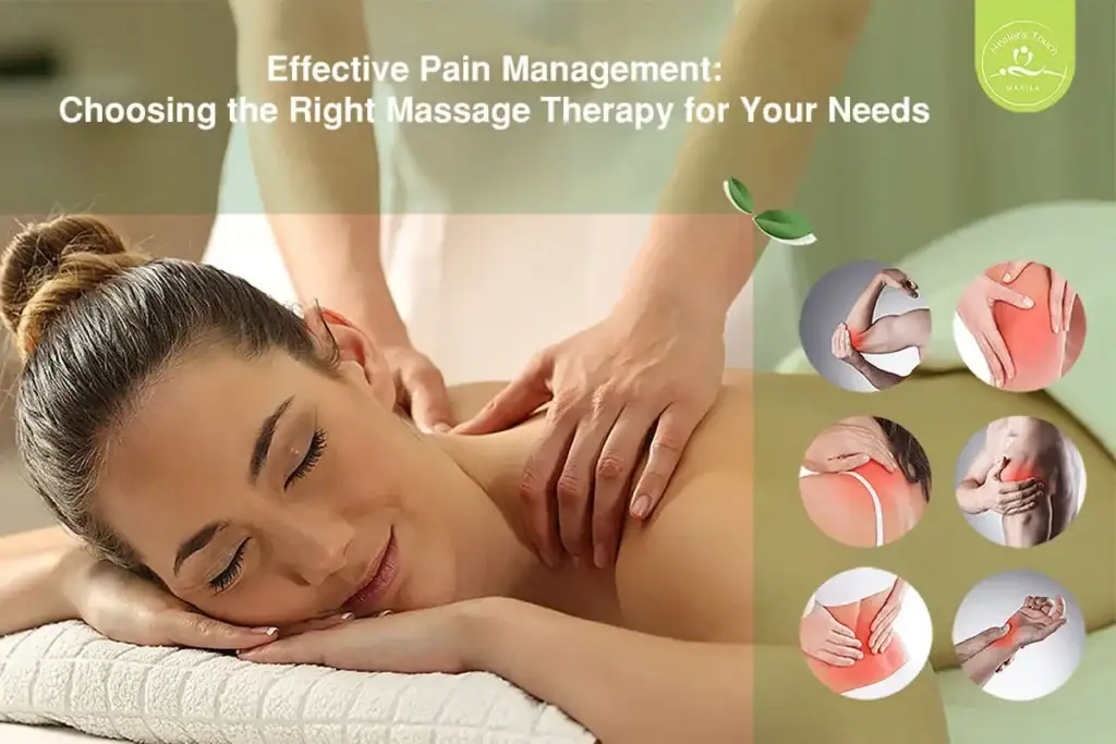 pain management - Healer's Touch Manila