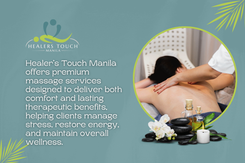 Premium Massage Services - Healer's Touch Manila