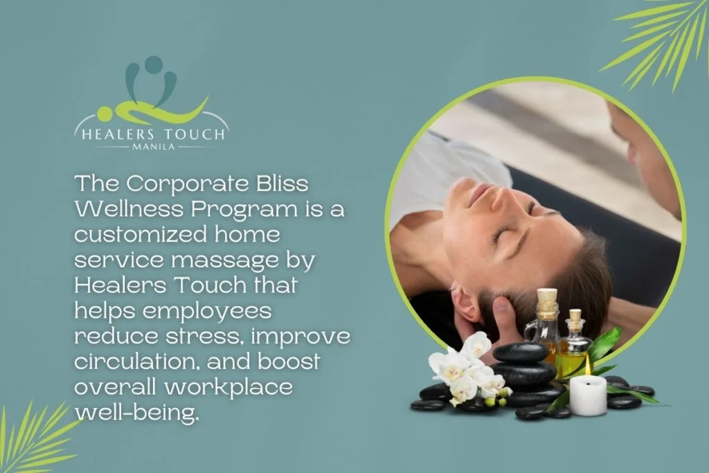 Professional massage therapy for stress relief and wellness at Healers Touch Manila.