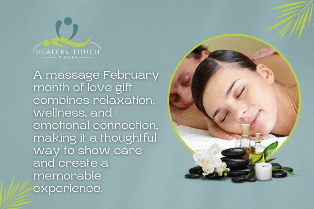 Woman receiving a relaxing massage at Healers Touch Manila spa.