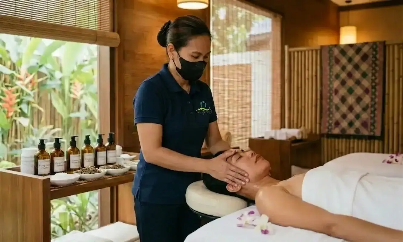 Home service massage for relaxation and stress relief in Manila. Professional therapists providing p.